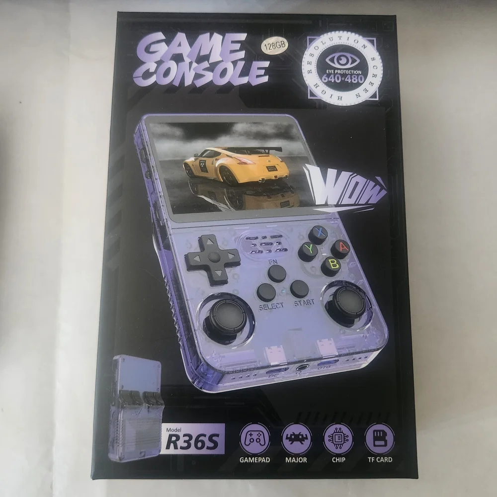 R36S Handheld Game Console